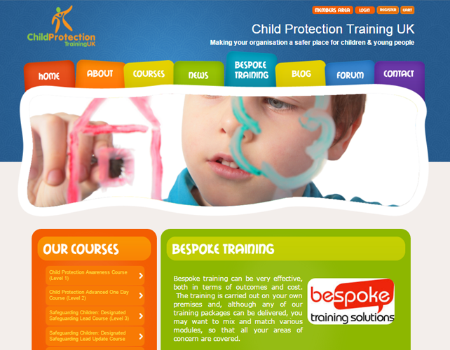 Child Safety Company Website